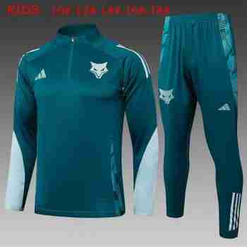 Sweat Entrainement Ensemble Enfant Cruzeiro 2025 2026 Vert