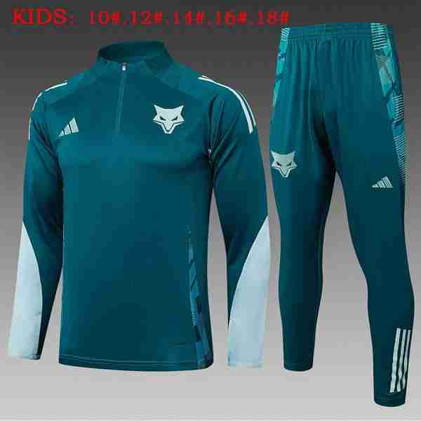 Ninos Sudadera De Training Cruzeiro 2025-2026 Verde Sweat Entrainement Ensemble Enfant Cruzeiro EC 2025 2026 Vert
