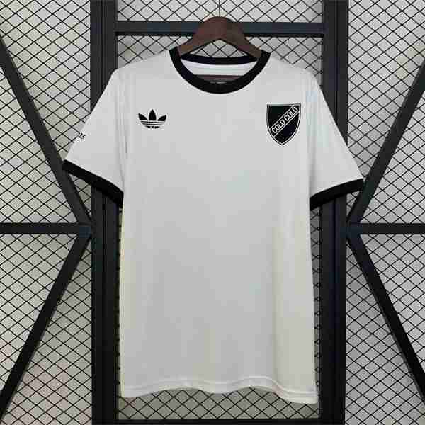 Camiseta Colo Colo 100th Anniversary 2025-2026 Blanco Thailande Maillot 100th Colo Colo 2025 2026 Blanc