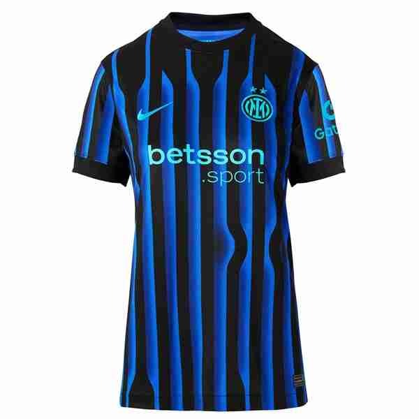 Camiseta Inter Milan 1ª Mujer 2025-2026 Thailande Maillot 1rd Femme Inter Milan 2025 2026