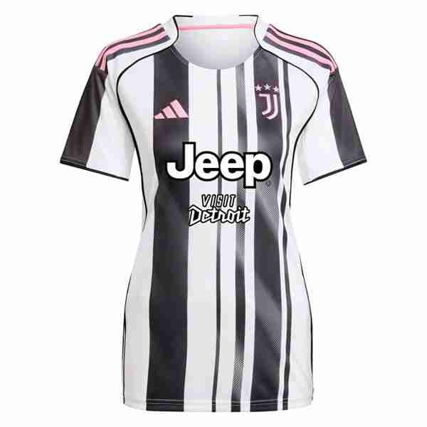 Camiseta Juventus 1ª Mujer 2025-2026 Thailande Maillot 1rd Femme Juventus 2025 2026