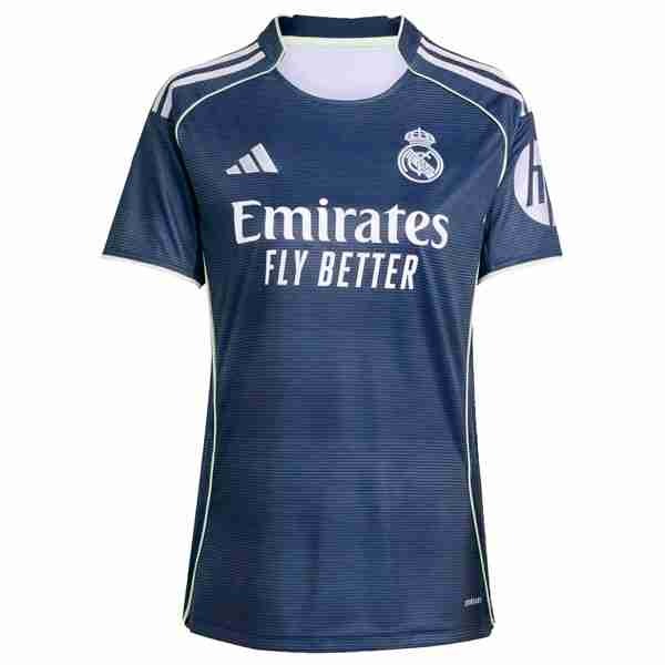 Camiseta Real Madrid 2ª Mujer 2025-2026 Thailande Maillot 2rd Femme Real Madrid 2025 2026