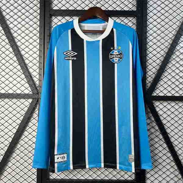 Tailandia Camiseta Gremio 1ª ML 2025-2026 Thailande Maillot Gremio FBPA 1rd Manches Longues 2025 2026