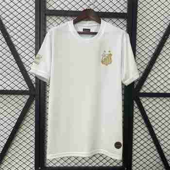 Thailande Maillot Spécial Santos FC 2025 2026 Blanc