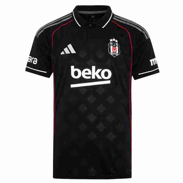 Tailandia Camiseta Besiktas 2025-2026 Negro Thailande Maillot Third Besiktas 2025 2026