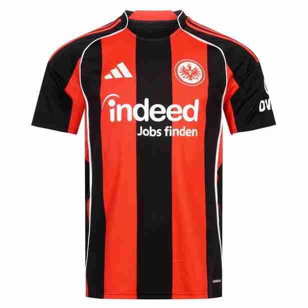 Tailandia Camiseta Eintracht Frankfurt 1ª 2025-2026 Thailande Maillot 1rd Eintracht Frankfurt 2025 2026
