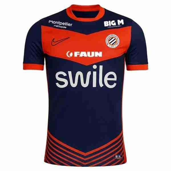 Tailandia Camiseta Montpellier 1ª 2025-2026 Thailande Maillot 1rd Montpellier 2025 2026