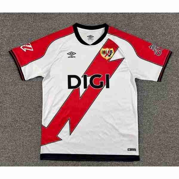 Tailandia Camiseta Rayo Vallecano 1ª 2025-2026 Thailande Maillot 1rd Rayo Vallecano 2025 2026