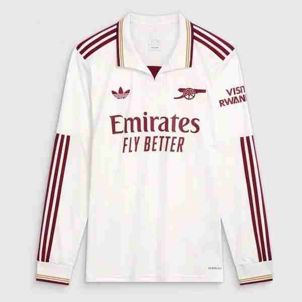 Tailandia Camiseta Arsenal 3ª ML 2025-2026 Thailande Maillot 3rd Manches Longues Arsenal 2025 2026