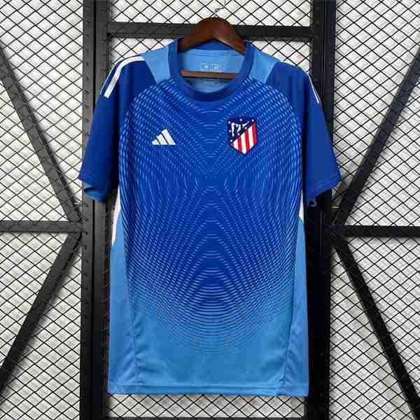 Tailandia Camiseta Atletico Madrid Portero 2025-2026 Azul Thailande Maillot Gardien Atletico Madrid 2025 2026 Bleu