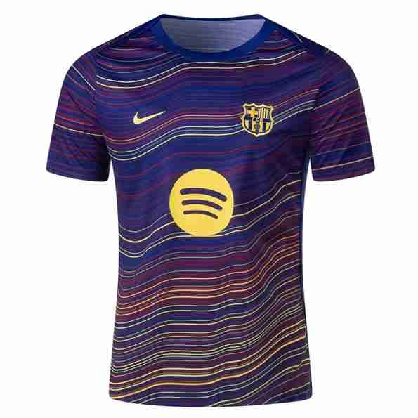 Camiseta Barcelona Pre-Match 2025-2026 Thailande Maillot Pré-Match Barcelone 2025 2026