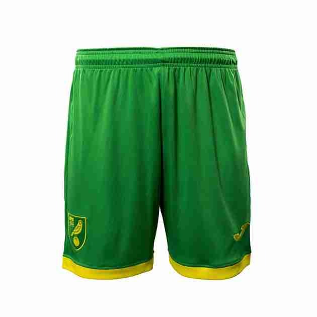 Pantalones Norwich City 1ª 2025-2026 Thailande Short Corto 1rd Norwich City 2025 2026