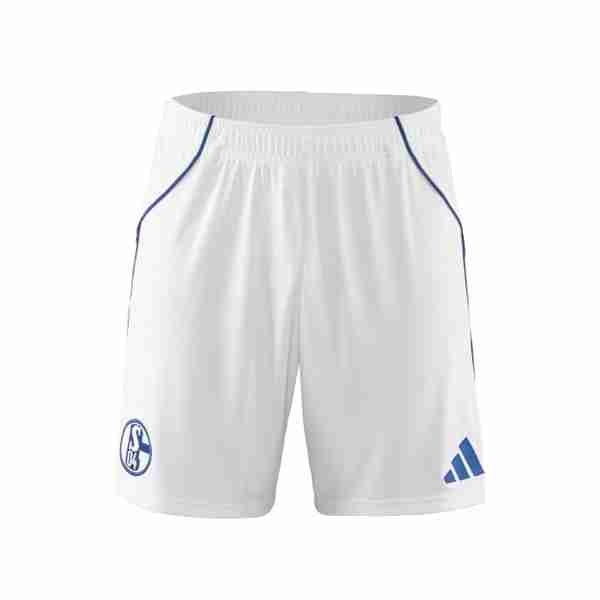 Pantalones Schalke 04 1ª 2025-2026 Thailande Short Corto 1rd Schalke 04 2025 2026