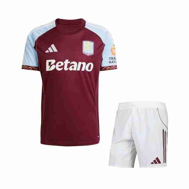 Camiseta Aston Villa 3ª Niño 2025-2026 Maillot 1rd Ensemble Enfant Aston Villa 2025 2026