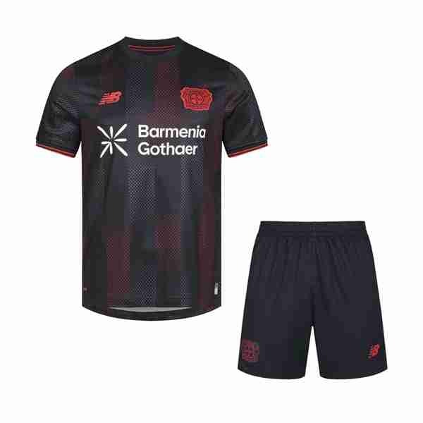 Camiseta Bayer 04 Leverkusen 1ª Niño 2025-2026 Maillot 1rd Ensemble Enfant Bayer 04 Leverkusen 2025 2026