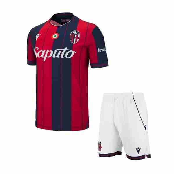 Camiseta Bologna FC 1ª Niño 2025-2026 Maillot 1rd Ensemble Enfant Bologna 2025 2026