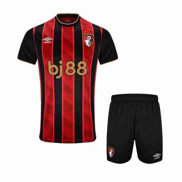 Camiseta AFC Bournemouth 1ª Niño 2025-2026 Maillot 1rd Ensemble Enfant Bournemouth 2025 2026