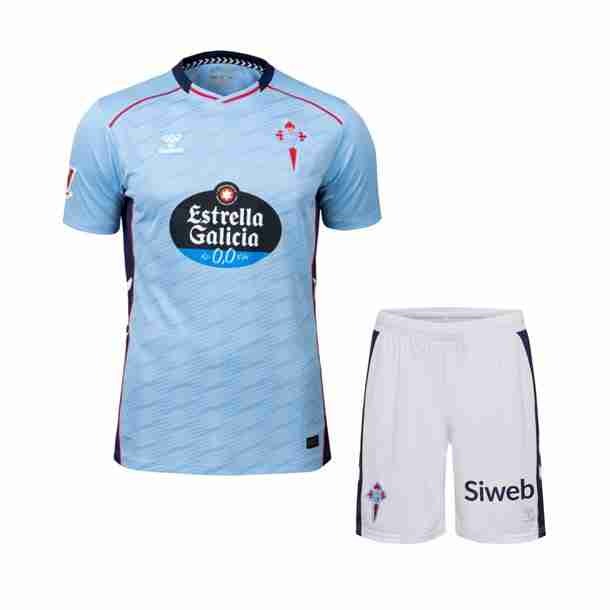 Camiseta Celta de Vigo 1ª Niño 2025-2026 Maillot 1rd Ensemble Enfant Celta De Vigo 2025 2026
