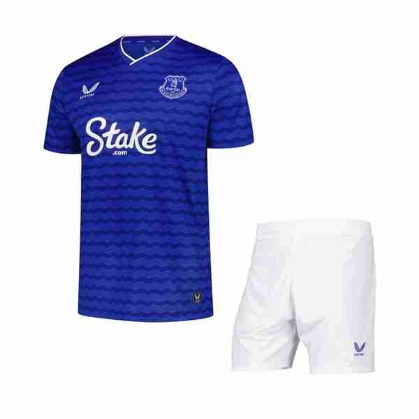 Camiseta Everton 1ª Niño 2025-2026 Maillot 1rd Ensemble Enfant Everton 2025 2026