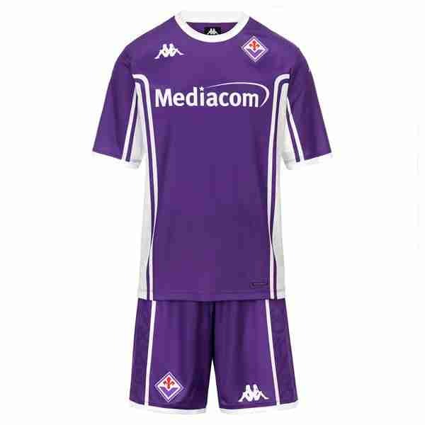 Camiseta Fiorentina 1ª Niño 2025-2026 Maillot 1rd Ensemble Enfant Fiorentina 2025 2026