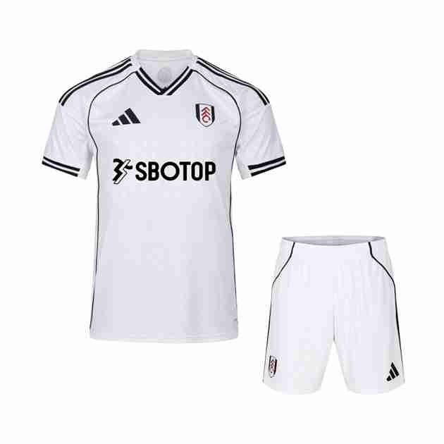 Camiseta Fulham 1ª Niño 2025-2026 Maillot 1rd Ensemble Enfant Fulham 2025 2026