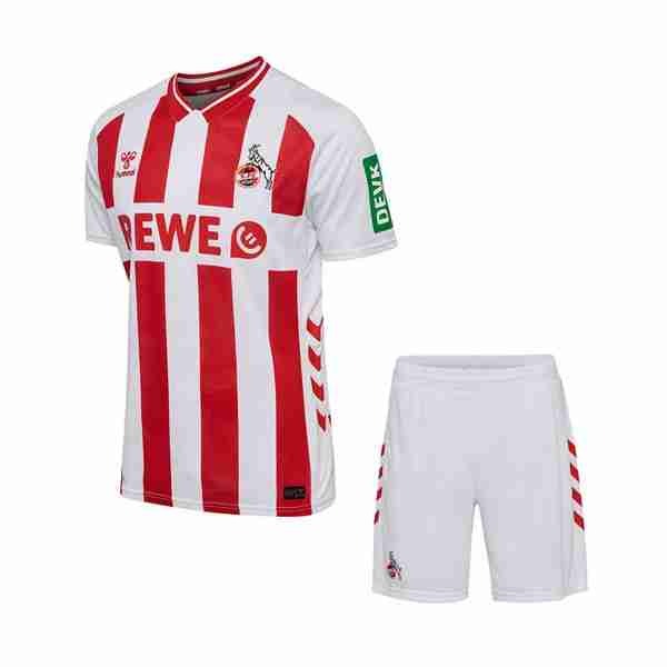 Camiseta FC Köln 1ª Niño 2025-2026 Maillot 1rd Ensemble Enfant Koln 2025 2026