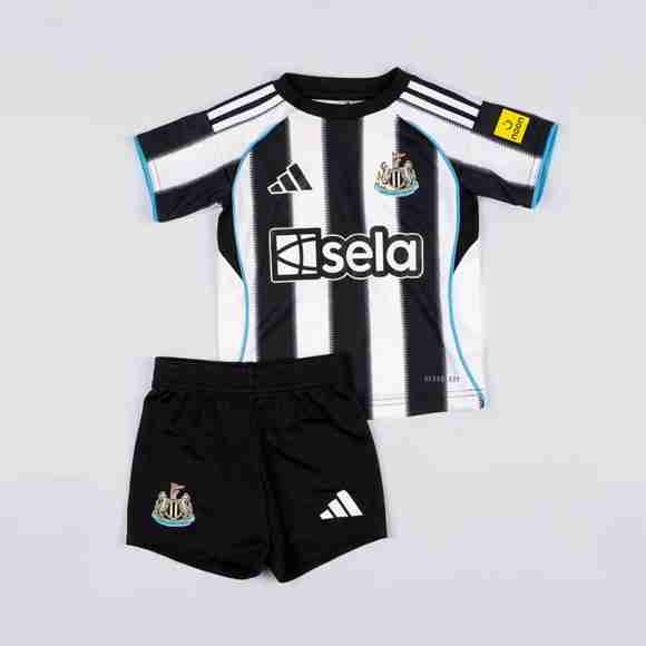 Camiseta Newcastle United 1ª Niño 2025-2026 Maillot 1rd Ensemble Enfant Newcastle United 2025 2026