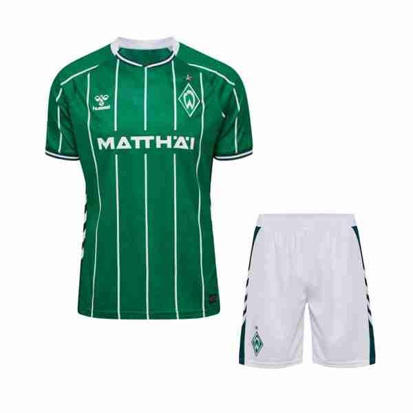 Camiseta Werder Bremen 1ª Niño 2025-2026 Maillot 1rd Ensemble Enfant Werder Bremen 2025 2026