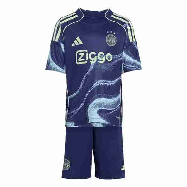 Camiseta Ajax 2ª Niño 2025-2026 Maillot 2rd Ensemble Enfant Ajax Amsterdam 2025 2026
