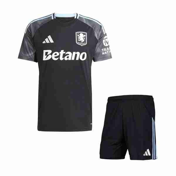 Camiseta Aston Villa 2ª Niño 2025-2026 Maillot 2rd Ensemble Enfant Aston Villa 2025 2026