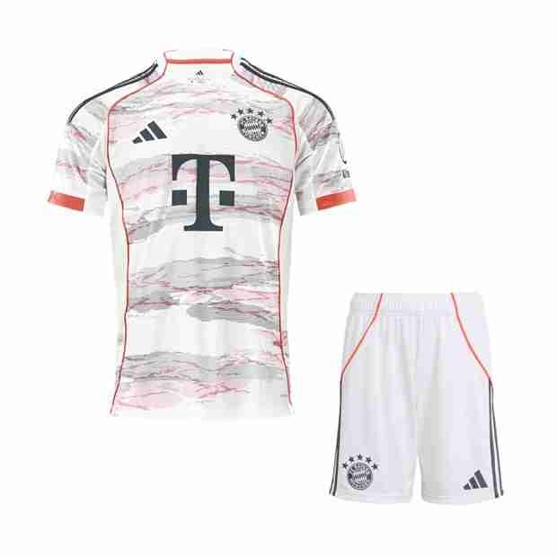 Camiseta Bayern Munich 2ª Niño 2025-2026 Maillot 2rd Ensemble Enfant Bayern Munich 2025 2026