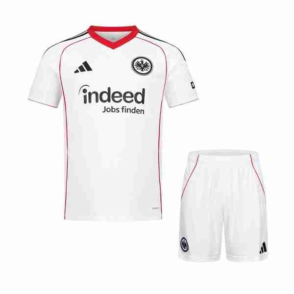 Camiseta Eintracht Frankfurt 2ª Niño 2025-2026 Maillot 2rd Ensemble Enfant Eintracht Frankfurt 2025 2026
