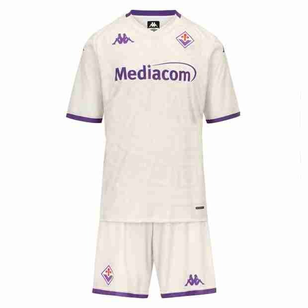 Camiseta Fiorentina 2ª Niño 2025-2026 Maillot 2rd Ensemble Enfant Fiorentina 2025 2026