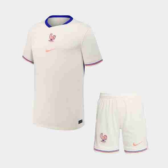 Camiseta Francia 2ª Niño 2025 Maillot 2rd Ensemble Enfant France 2025 2026