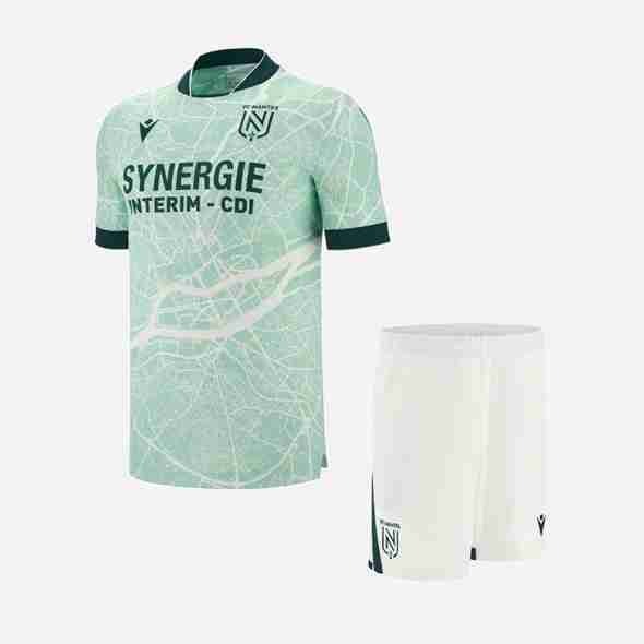 Camiseta FC Nantes 2ª Niño 2025-2026 Maillot 2rd Ensemble Enfant Nantes 2025 2026