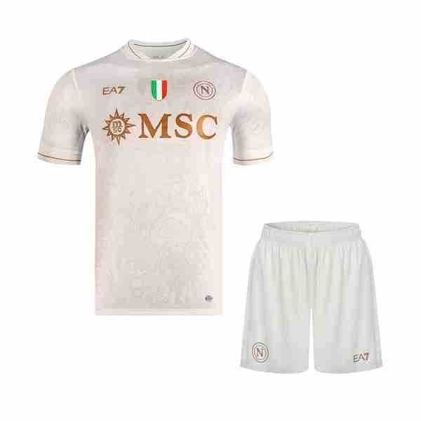 Camiseta Napoli 2ª Niño 2025-2026 Maillot 2rd Ensemble Enfant Naples 2025 2026