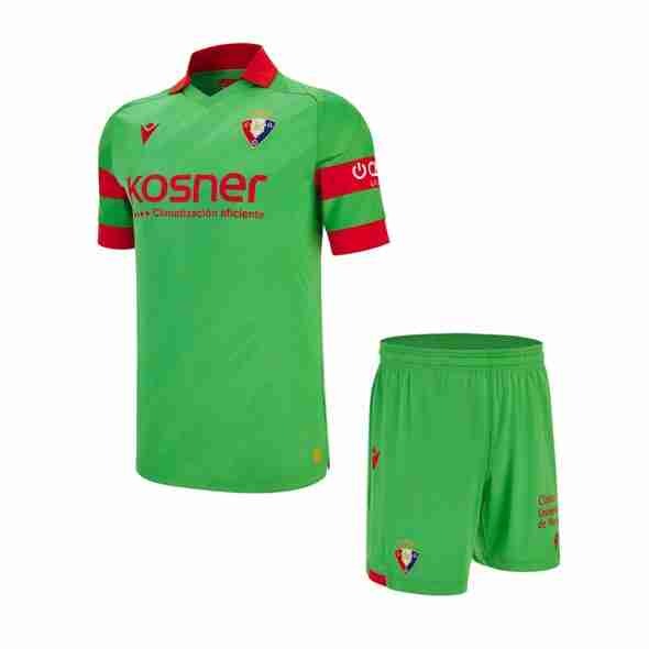Camiseta CA Osasuna 2ª Niño 2025-2026 Maillot 2rd Ensemble Enfant Osasuna 2025 2026