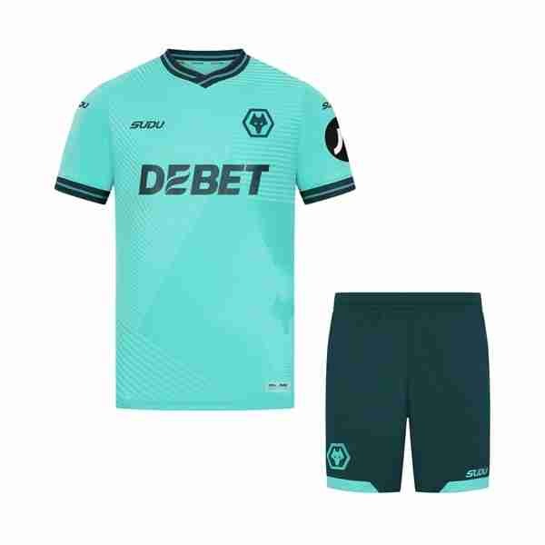 Camiseta Wolves 2ª Niño 2025-2026 Maillot 2rd Ensemble Enfant Wolves 2025 2026