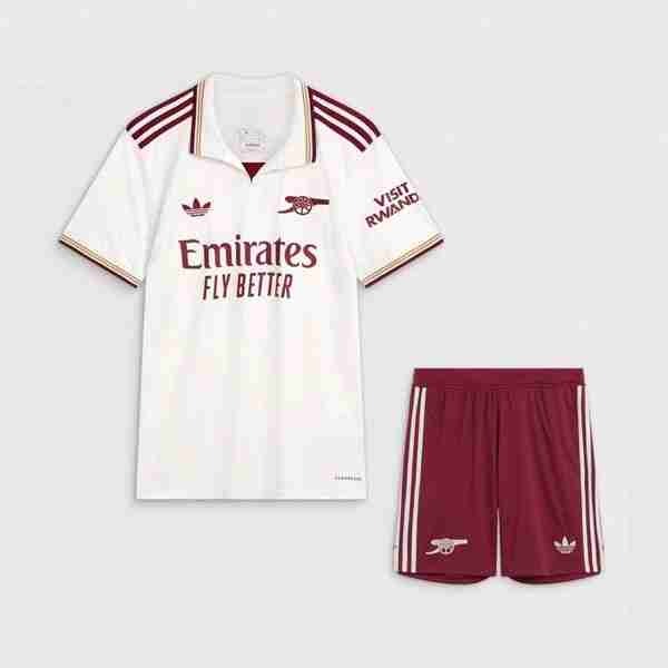 Camiseta Arsenal 3ª Niño 2025-2026 Maillot 3rd Ensemble Enfant Arsenal 2025 2026