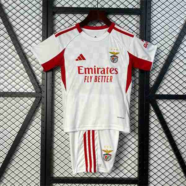 Camiseta Benfica 3ª Niño 2025-2026 Maillot 3rd Ensemble Enfant Benfica 2025 2026