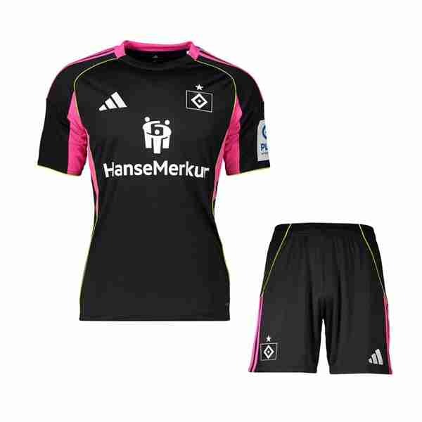 Camiseta Hamburgo S.V 1ª Niño 2025-2026 Maillot 3rd Ensemble Enfant Hamburg 2025 2026