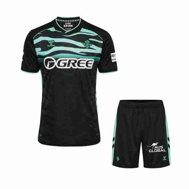 Camiseta Real Betis 3ª Niño 2025-2026 Maillot 3rd Ensemble Enfant Real Betis 2025 2026
