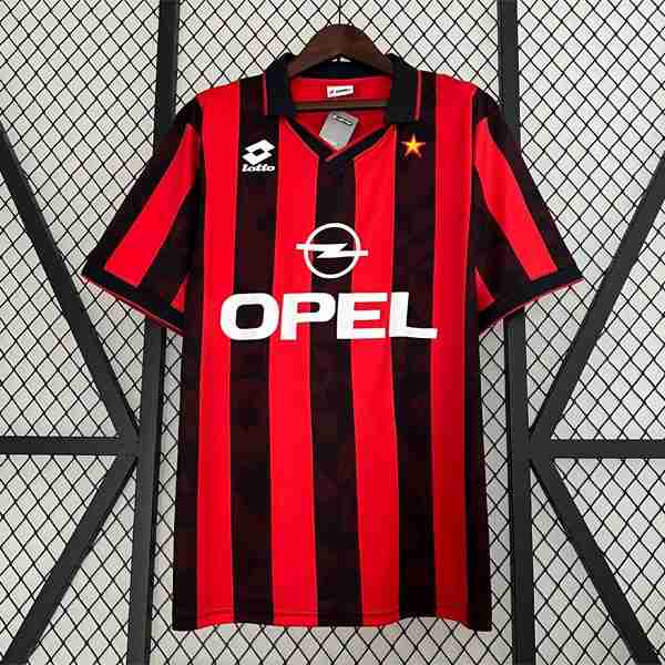 Tailandia Camiseta AC Milan 1ª Retro 1988-1989 Thailande Maillot 1rd AC Milan Retro 1988 1989