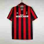 Thailande Maillot 1rd AC Milan Retro 1989 1990