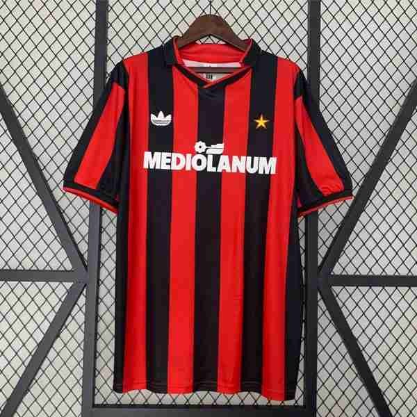 Tailandia Camiseta AC Milan 1ª Retro 1990 1991 Thailande Maillot 1rd AC Milan Retro 1990 1991