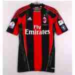Thailande Maillot 1rd AC Milan Retro 2010 2011 Rouge