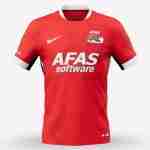 Thailande Maillot 1rd AZ Alkmaar 2025 2026