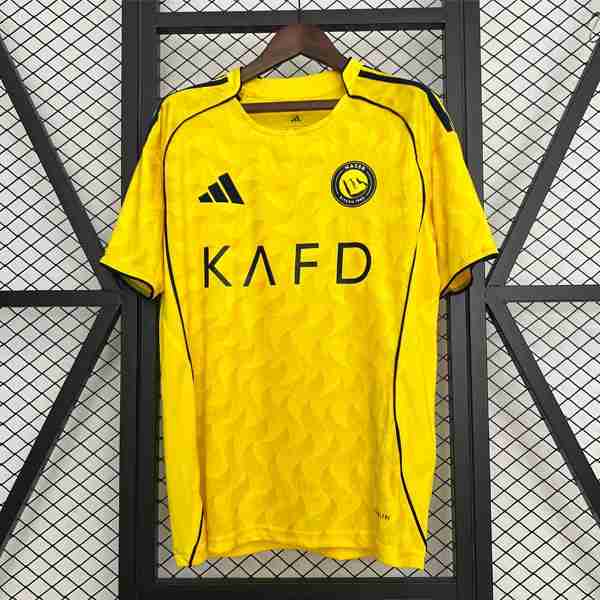 Tailandia Camiseta Al-Nassr FC 1ª 2025-2026 Thailande Maillot 1rd Al-Nassr FC 2025 2026