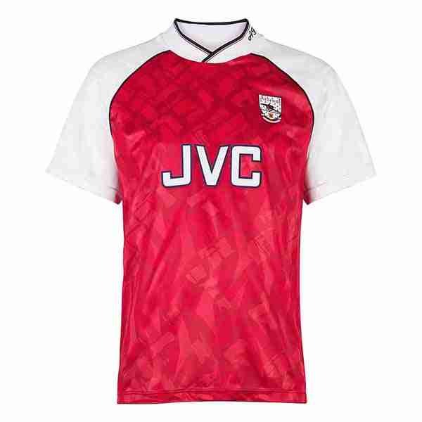 Thailande Maillot 1rd Arsenal Retro 1990 1992 Rouge Thailande Maillot 1rd Arsenal Retro 1990 1992 Rouge