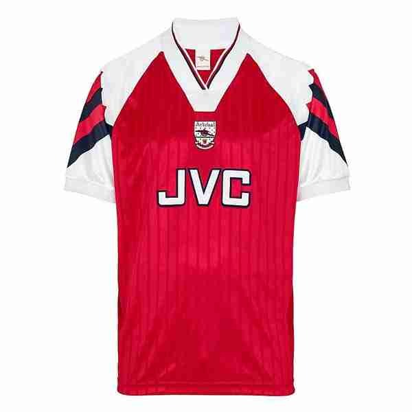 Thailande Maillot 1rd Arsenal Retro 1992 1994 Rouge Thailande Maillot 1rd Arsenal Retro 1992 1994 Rouge
